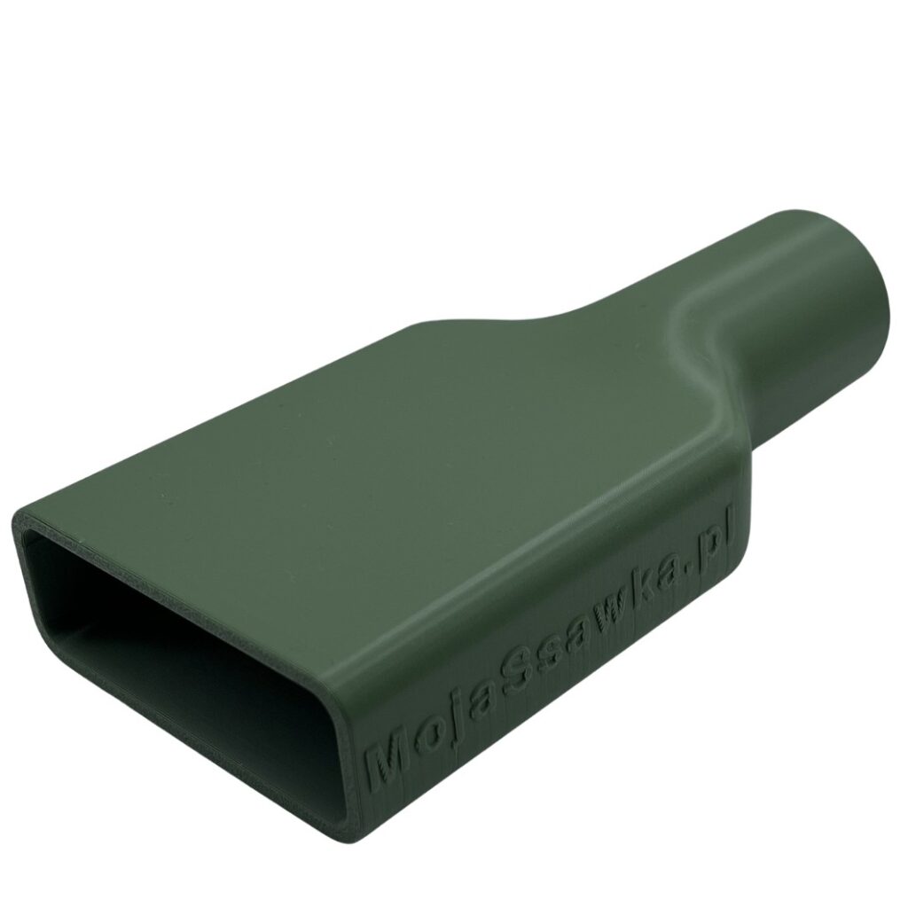 Adapter szeroki 6,5 cm w kolorze ciemnozielonym