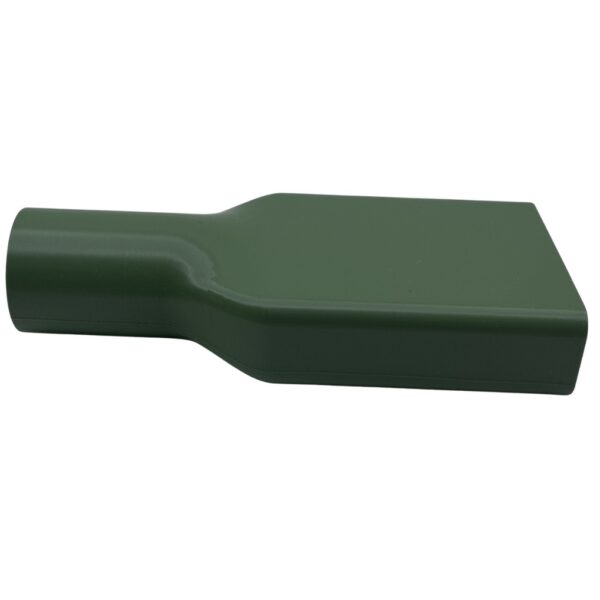 Adapter szeroki MojaSsawka 6,5 cm w kolorze ciemnozielonym – profil boczny