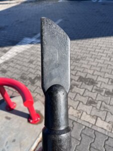 Szeroka końcówka odkurzacza na myjni, około 6,5 cm
