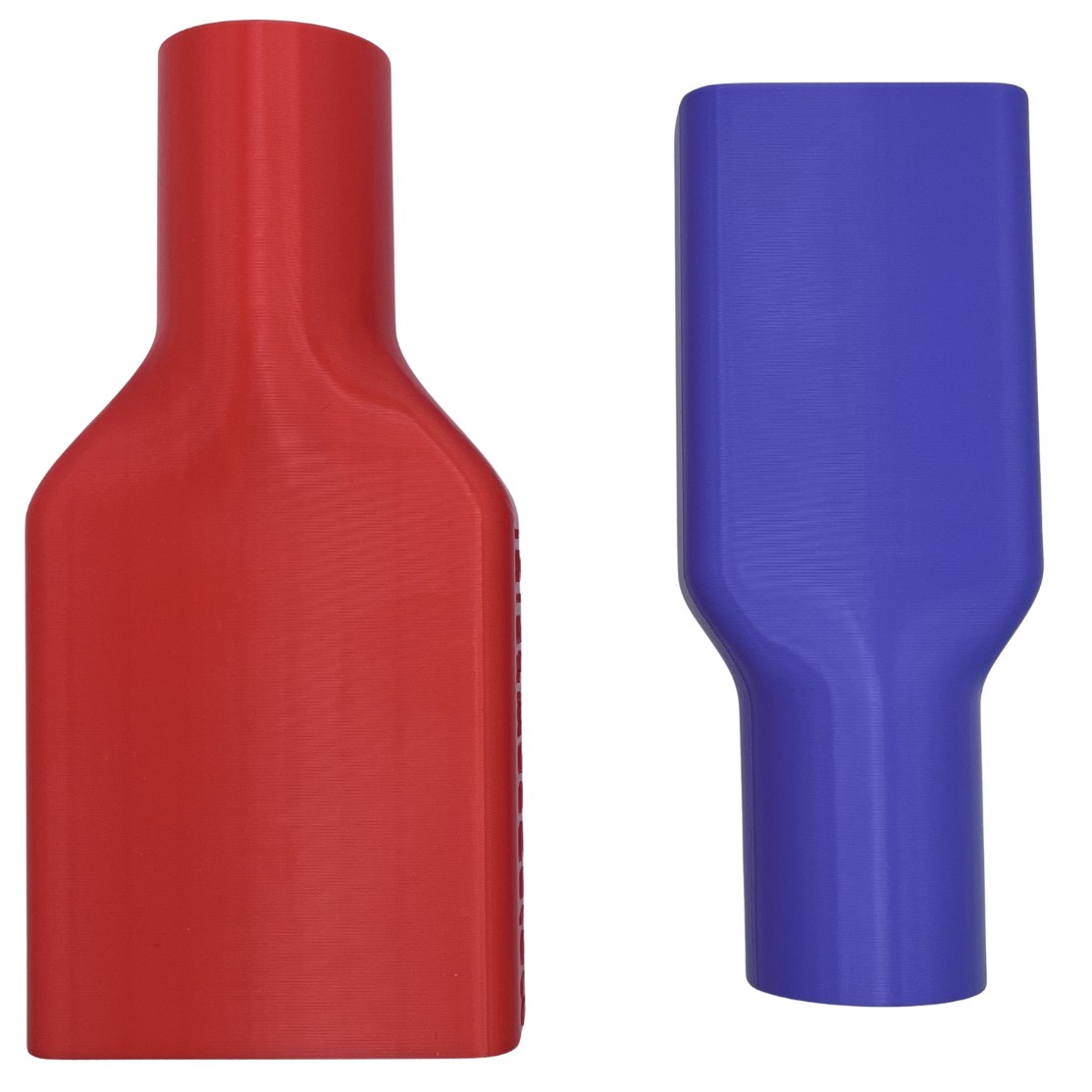 Zestaw Mini MojaSsawka: adapter szeroki 6,5 cm czerwony i wąski 4,5 cm fioletowy
